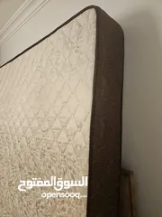  3 فرشة اسفنج زنبركية مزدوج 190x200 مستعملة بحالة جيدة جدا