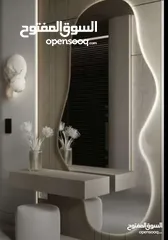  10 تفصيل جميع انواع الديكور خشب مرايا زجاج طاولات