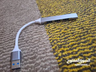  4 واحد في 4 منافذ متوفر  Type C And USB