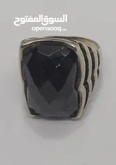  13 خواتم فضه 929 احجار كريمه و أوزان اغلبها خواتم ايرانيه ثقيله..