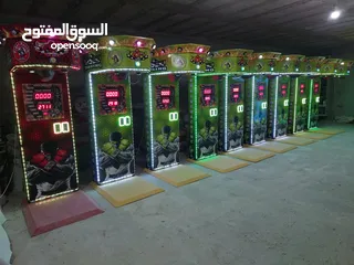  4 ماكينة بوكس عمله نقديه تايقر بنش بوكسنج