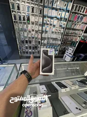  1 IPHONE 15 PRO 256GB NEW أيفون 15 برو 256 جيجا