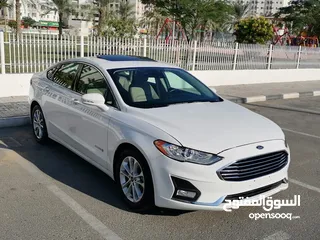  5 Ford Fusion Hybrid 2019 فورد فيوجن فل مواصفات هايبرد بحالة الوكالة