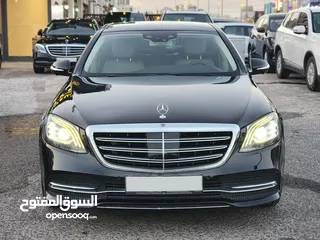  3 مرسيدس S450 موديل 2020 عداد 84 ألف  3 أزرار شرط الفحص وارد الكويت