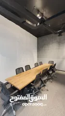  5 مكاتب مؤثثة مع قاعة اجتماعات