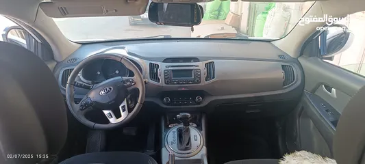  11 كيا سبورتاج ترخيص و انتاج 2015 ديزل 4*4 فتحة بانوراما