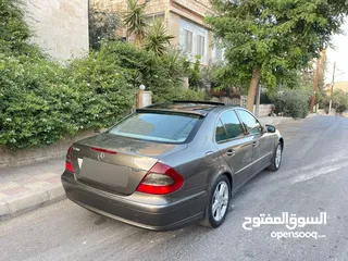  8 مرسيدس E200 فل كامل بانوراما موديل 2007