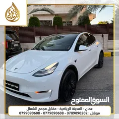  20 تيسلا 2021 بدفعة اولى 2500 TESLA MODEL Y