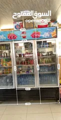  4 ثلاجه عرض مشروبات