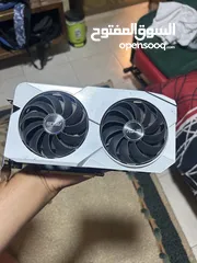  2 ASUS Dual Radeon RX 6600 XT OC Edition 8GB GDDR6