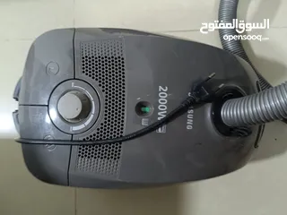  6 مكنسه كهرباء سامسونج 2000 وات شغاله 100% افحص قبل ما تشتري الله يبارك لصاحب النصيب