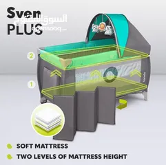  2 سرير اطفال من شركة Lionelo Sven Plus