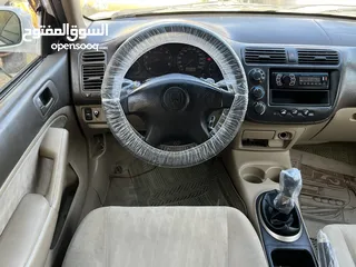  8 هونــدا سيفيـــك بنــزيـن اصلـــي 2003 مميـــزة جـــداً للبيـــع بسعـــر مغــري كـاش او اقســـاط