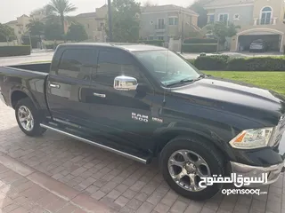  1 2017 Dodge Ram Laramie Package with leather interior