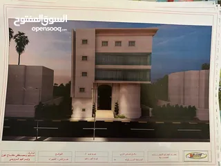  2 مبنى ايداري للبيع في زاوية الدهماني تشطيب حديث موقع ممتاز