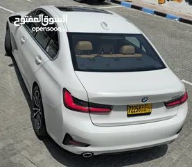  10 BMW 330I 2021 نظيفة بدون حوادث تساقط ثلوج فقط وممشى بسيط السعر قابل للتفاوض