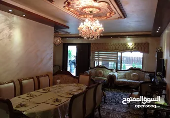  7 شقة ارضية مفروشة ثلاث غرف نوم وحديقة في الرابية