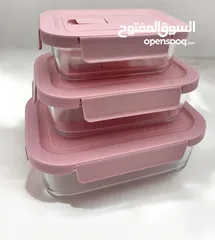  2 طقم تبروير زجاج شفاف