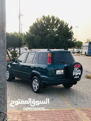  8  هوندا crv موديل 1998 لون اخضر زيتي  دهان نضيف 