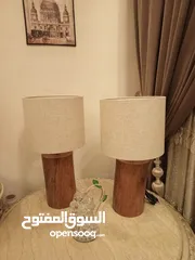  25 مشغولات خشبية يدوية (ترابيزات..تيبل لامب).... hand made