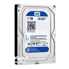  1 هارد دسك داخلي 1000GB WESTERN DIGITAL WD BLUE 7200 RPM 64MB DESKTOP GAMING HDD