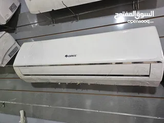  12 مكيف هايسنس طن مستعمل بحالة الوكاله A+++ انفيرتير شامل توصيل وتركيب جهاز تب نضافه