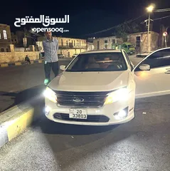  1 فورد فيوجن 2010 ابيض لؤلؤي فل كامل فحص كامل