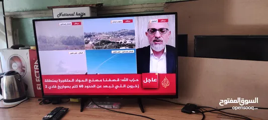  2 شاشه للبيع 43سمارت نوع جنرال دلكس