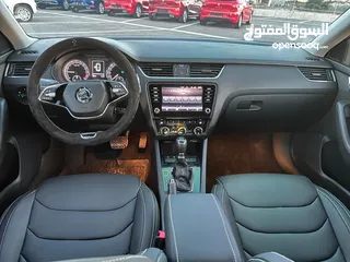  21 سكودا اكتافيا 2019/اتوماتيك ماتور 2000 ديزل فل الفل بدون فتحة بلاك اديشن