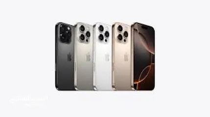  4 Iphone 16 Pro Max // ايفون 16 برو ماكس جديد كفالة الشرق الاوسط جميع الالوان  افضل سعر