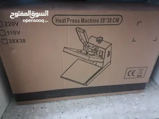  3 مكبس حراري جديد وممتاز وكاله وممتاز...