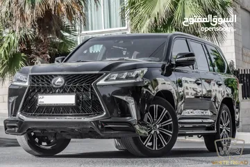  1 Lexus Lx570s 2019   السيارة وارد الشركة و قطعت مسافة 123,000