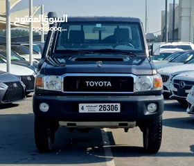  8 TOYOTA LAND CRUISER SHAS PICK UP 2019   GCC CLEAN TITLE DIESEL MANUAL