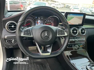  10 Mercedes C43 AMG _American_2018_Excellent Condition _Full option