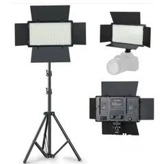  3 كشافات تصوير660 pro LED  احترافية