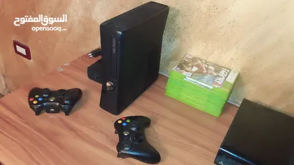  2 3 اجهزة XBOX 360 للبيع بسعر مغري