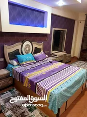  14 شقة مفروشة مجهزه بالكامل للايجار 3 غرف في مكان مميز في زايد