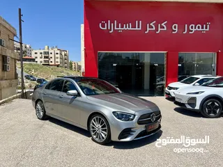  1 مرسيدس E350 AMG ذهبي 2022 اعلى مواصفات بحالة الزيرو مميزة جدا جمرك جديد