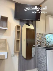  5 26 استديو للبيع عند الجامعة الاردنية تشطيب جديد حمام و مطبخ لكل استديو عائد استثماري مميز جدا و مميز