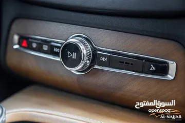  17 Volvo XC90 T8 R-Design 2016 Plug in hybrid   السيارة مميزة جدا و لا تحتاج الى صيانة