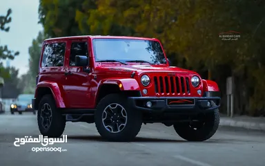  4 JEEP WRANGLER  EXCELLENT CONDITION  RED  2015