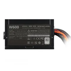  4 باور سبلاي كولر ماستر اصلي لأجهزة الجيمنج 600 واط حقيقي COOLERMASTER 600W 80+ GAMING POWER SUPPLY