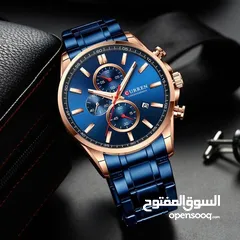  10 ساعات يد رجالي CURREN  المضيئة