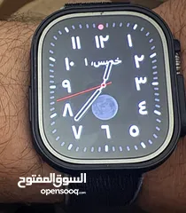  7 ساعة ألترا غنية عن تعريف ضد الكسر ضد الخدوش الروئيه واضحه  جدا لو كنت تحت شمس
