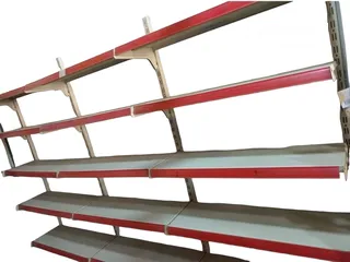  3 رفوف جانبي ووسطي وقائم شبه وكاله بسعر حرق