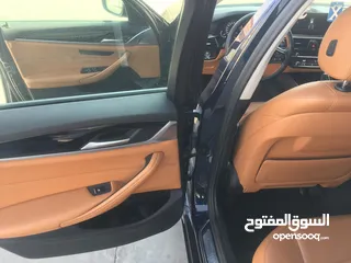  5 Bmw 520 ستيشن 2019 مكفوله ممشى قليل للبيع او مراوس ب بي ام احدث