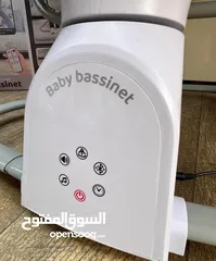  8 Balancelle électrique Baby Bassinet 3 en 1,avec télécommande et bluetooth