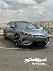  2 BYD SONG L 2023 مستعمل بحالة الوكالة فحص كامل داخليه مميزه باللون الجملي