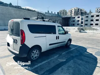  5 فيات دوبلو - ماكسي موديل 2018  تسيير 2019  عداد 105،000 كم  سيارة نظيفة نظيفة صلاة النبي
