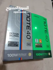  8 مستعمل اخو الجديد Not 40 pro plas 5G رام 24 جيجا 256 أغراضة والكرتونه الأصلية متوفر توصيل